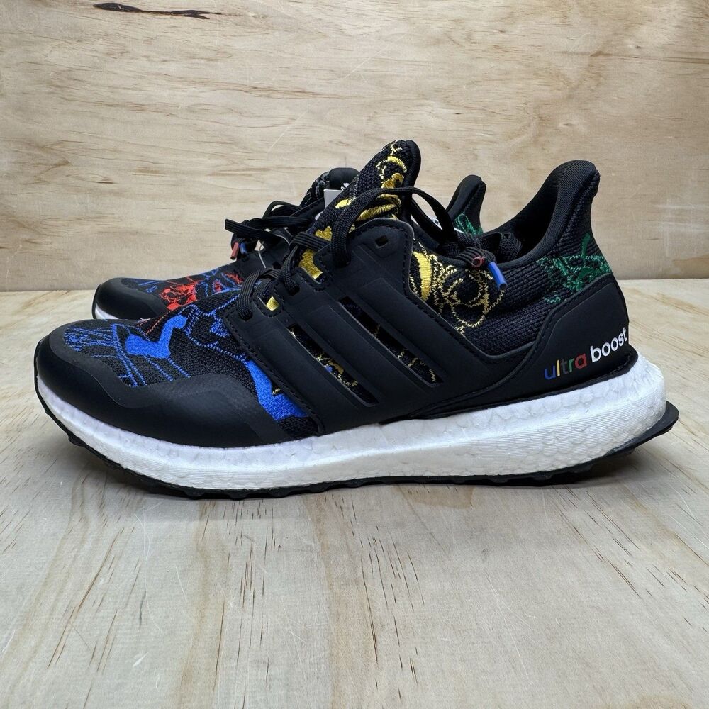 NEW Adidas Ultra Boost DNA x Disney 'Goofy' Black Mens sz 7 FX0227 Black